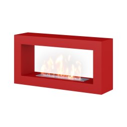 Биокамин SteelHeat FRAME ONE 900 красный (Стандарт)
